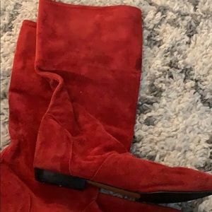 Vintage Italian suede boots